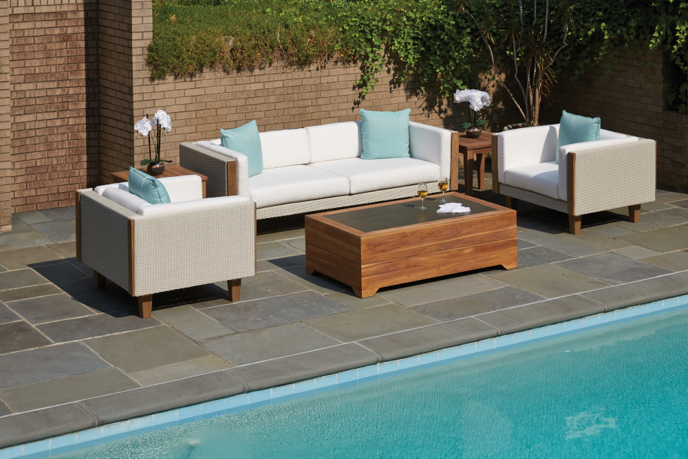 outdoor furniture for pool area