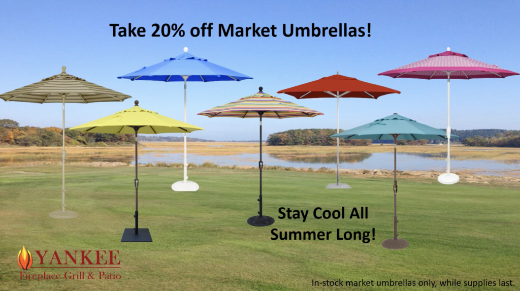 market umbrella sale