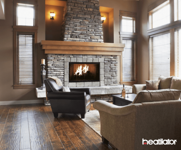 Element 42 Wood Fireplace Uninsulated Radiant Heat - EL42