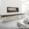 Heat & Glo Mezzo 60 See-Through Gas Fireplace