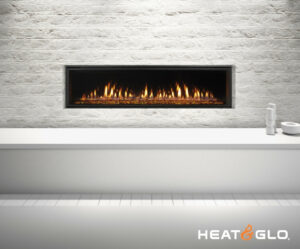 Heat & Glo Mezzo 60 Gas Fireplace - MEZZO60-C