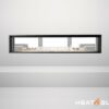 Heat & Glo Mezzo 72 See-Through Gas Fireplace