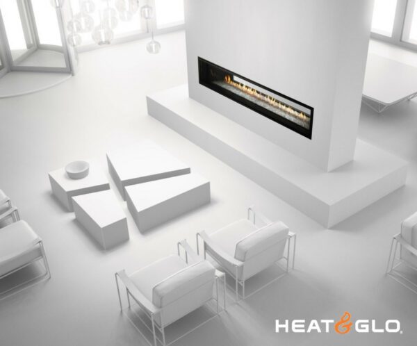 Heat & Glo Mezzo 72 See-Through Gas Fireplace