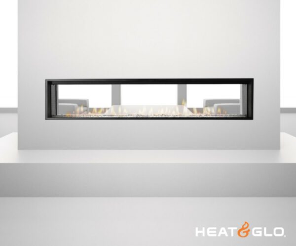 Heat & Glo Mezzo 72 See-Through Gas Fireplace