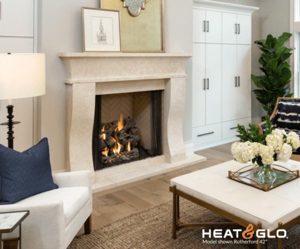 Heat & Glo Rutherford Wood Fireplace