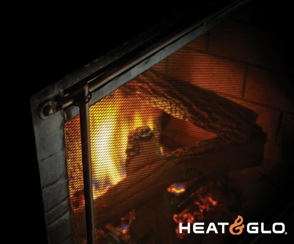 Heat & Glo True 36 Gas Fireplace with Stratford Brick Refractory - TRUE-36S-IFT