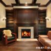 Heat N Glo Exclaim 36 Wood Fireplace with Traditional Refractory