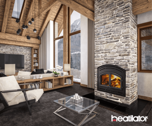 Heatilator Constitution Wood Burning Fireplace - C40-C